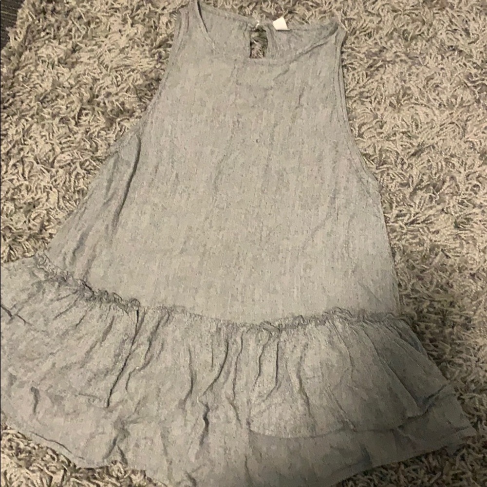 cute ruffled bp tank top - Picture 1 of 1